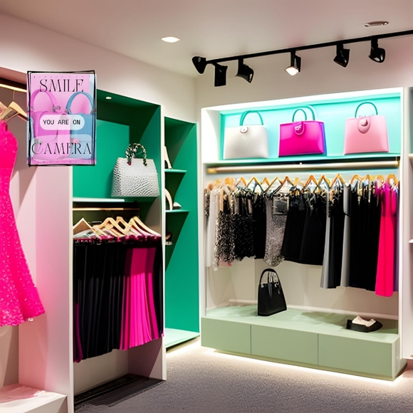 "Smile You're On Camera" and "Do Not Enter" Posters - Picture 4 of 4